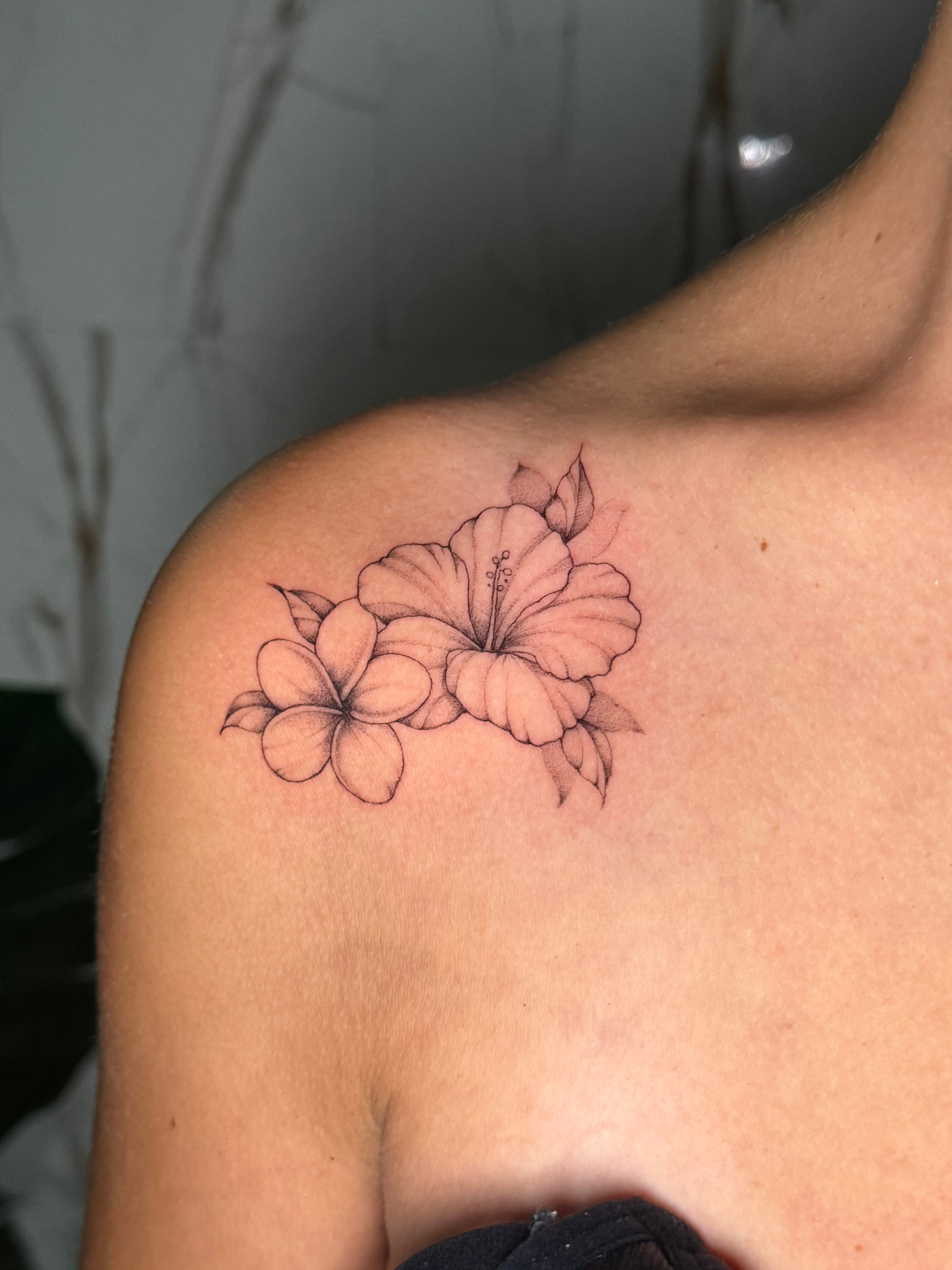 Tatouage réalisé par Mathieu chez Dodo Tattoo, Saint-Louis (La Réunion)